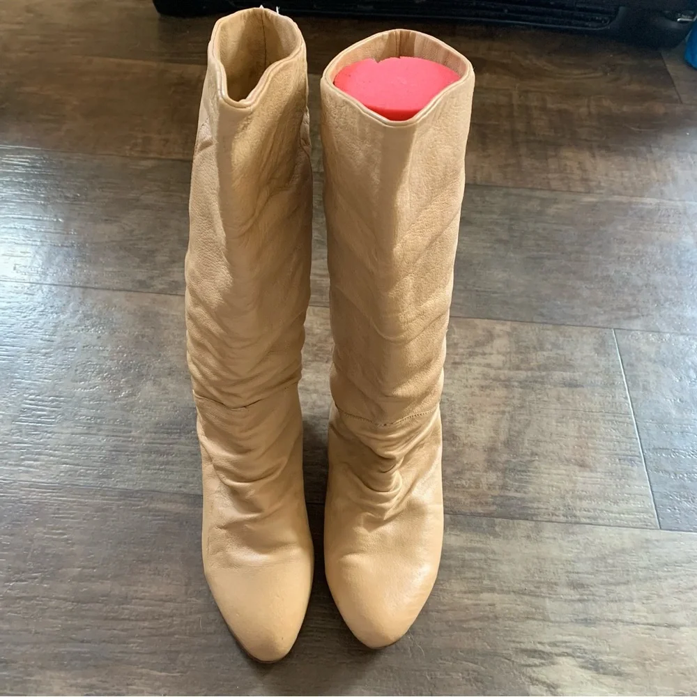 Chinesee Laundry tan cowboy boots - Picture 6 of 10